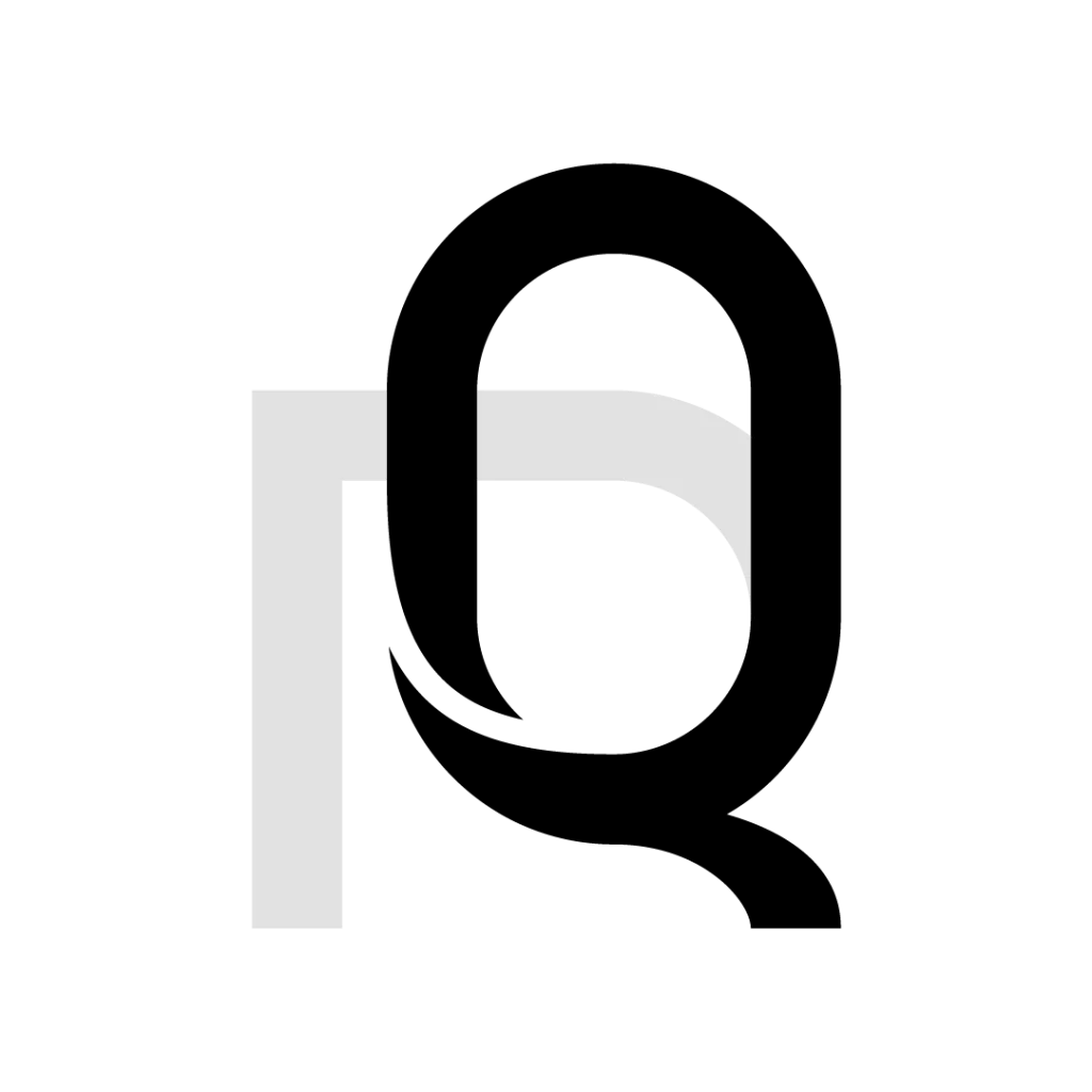 lettre q du logo quentin roby